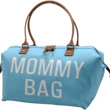 My Pioggia Mommy Bag Mavi Anne Bebek Bakım ve Baby Kadın Çantası