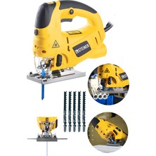 Steiner Germany Technology 2000 Watt Lazerli 6 Kademe Devir Ayarlı Metal Şanzımanlı Dekupaj Testere + 5 Uç