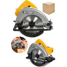 Steiner Germany Technology 3000 Watt Srı Sjs Metal Şanzıman Sunta Kesme Daire Testere Makinesi 185MM