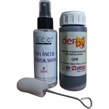 Derby Deri Eşya ve Ayakkabı Likit Bakım Rötuş Boyası ve Sağdıç Temizleme Sıvısı 100 ml