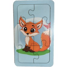 Trendy Toys Ahşap Puzzle Ilk Yapbozum 6 Adet 6 Parçalı 18X11CM