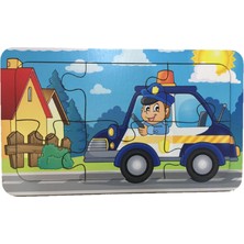 Trendy Toys Ahşap Puzzle Ilk Yapbozum 6 Adet 6 Parçalı 18X11CM