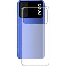 Microcase Xiaomi Poco M3 Full Arka Kaplama Tpu Soft Koruma Filmi