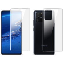 Microcase Samsung Galaxy S10 Lite Full Ön Arka Kaplama Tpu Soft Koruma Filmi