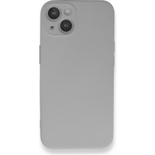 Mobaxaksesuar Apple iPhone 13 Mini Kılıf Içi Kadife Lansman Kapak - Açık Gri