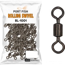 Portfish   Rolling Swivel Bilyalı Gross Fırdöndü