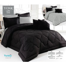 Yonk Life Home Ranfors Çift Kişilik Silikon Yaorgan %100 Pamuk