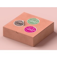 Matbaagraf Iyi Günlerde Kullanın Sticker Pembe 4X4CM 70 Adet