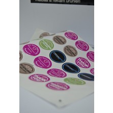 Matbaagraf Iyi Günlerde Kullanın Sticker Pembe 4X4CM 70 Adet