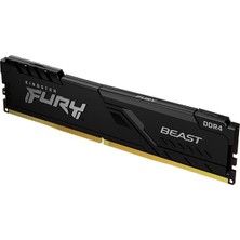 Kıngston  Fury Beast 16Gb 3200Mhz Ddr4 Cl16 Dımm     Bellek    Kf432C16Bb/16