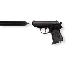 Rakun Home Denix  Semi-Automatic Pistol With Silencer, Germany 1931