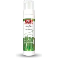 Bio Pet Active Aloe Vera Özlü Kuru Yıkama Şampuanı 200 ml