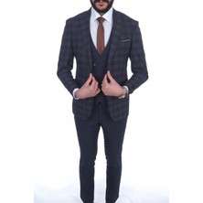 Jan Carlucci Slimfit Yelekli Drop 6 Takım