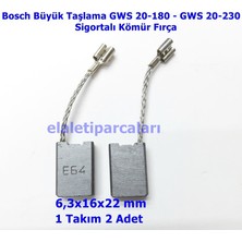 Nesta Bosch Büyük Taşlama Gws 20-180 / Gws 20-230 Sigortalı Kömür Fırça