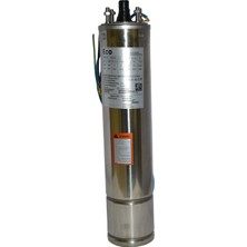 İmpo Eco 4" 3Hp Döküm Başlıklı Trifaze Tek Dalgıç Motor