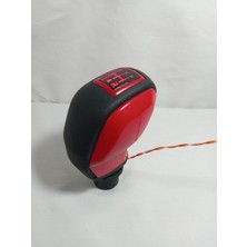 Moda Peugeot 206 207 307 301 Partner Kırmızı Kırmızı LED Spor Topuz