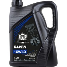Art Oil  Raven 10W 40 Motor Yağı 4 Litre (Üretim Yılı: 2021)