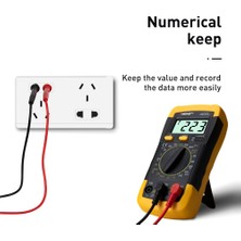 Aneng Dijital LCD Voltmetre - Sarı (Yurt Dışından)