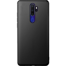 Microcase Oppo A5 2020 Elektrocase Serisi Silikon Kılıf - Siyah