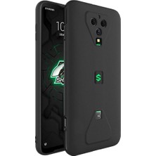 Microcase Xiaomi Black Shark 3s Elektrocase Serisi Silikon Kılıf - Siyah