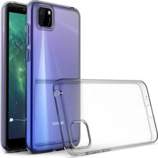 Microcase Huawei Y5P Ince 0.2 mm Soft Silikon Kılıf - Şeffaf