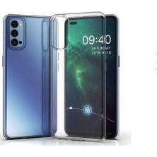 Microcase Oppo Reno 4 (4g) Ince 0.2 mm Soft Silikon Kılıf - Şeffaf
