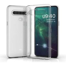 Microcase Lg K61 Ince 0.2 mm Soft Silikon Kılıf - Şeffaf