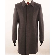 Jan Carlucci Kaşe Diz Üstü Kaban