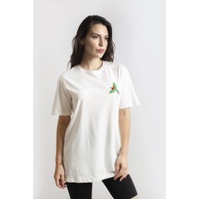 Gisele Ekru Kadın T-Shirt