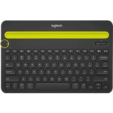 Logitech K480 Çok Cihaz Bluetooth 3.0 Kablosuz Bluetooth Klavye Standı (Yurt Dışından)