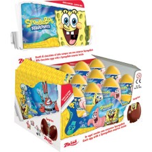 Zaini Spongebob Süngerbob Yumurta Chocolate Eggs Sürpriz Yumurta Surprise Eggs 24 x 20 gr