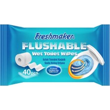 Freshmaker Islak Tuvalet Kağıdı 40 Yaprak 6 Paket