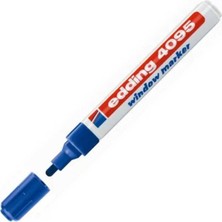 Edding E-4095 Cam Markör Kalem Mavi