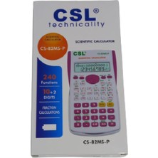 Caslo Csl CS-82MS-P Pembe Fonksiyonlu Hesap Makinesi