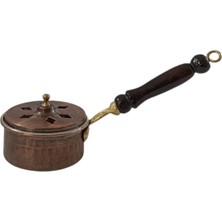 Kayseri Bakırcılık Bakır Buhurdanlık –tütsülük  Eskitme Küçük