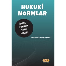 Zet Yayınları Hukuki Normlar Idare Hukuku Çözümlü Soru Kitabı