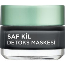 L'Oréal Paris Loreal Paris L'oreal Paris L'oreal Saf Kil Detoks Maskesi 50 ml  Yüz Maskesi