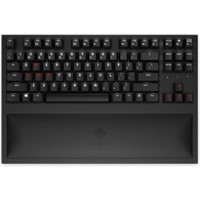 HP OMEN Spacer Kablosuz TLK Kahverengi Cherry MX Mekanik Anahtarlı Oyuncu Klavyesi İngilizce - Siyah 9BU31AA