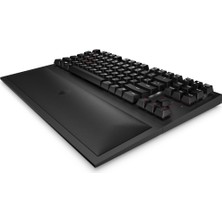 HP OMEN Spacer Kablosuz TLK Kahverengi Cherry MX Mekanik Anahtarlı Oyuncu Klavyesi İngilizce - Siyah 9BU31AA