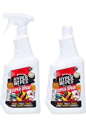 Juniper Clean Hyperwipes Yüzey Temizleme Spreyi 750 gr 2'li
