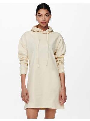 Only Onldreamer Lıfe Sweat Hood Dress Swtnoos Birch