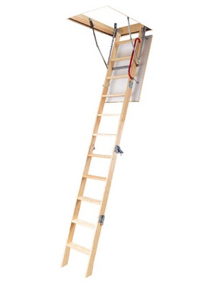 Optistep Ole Mini 70 × 94 cm Bta Ahşap Çatı Merdiveni