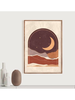 Özcanlar Çerçeve Çerçeveli Tablo Modern Sanatsal Çerçeveler - Tekli Çerçeve