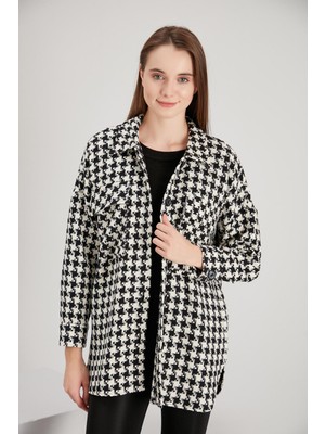 Alexander Gardi Desenli Oversize Ceket (B21-200206)