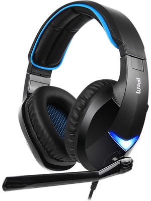 Sades SA-914 Wand Mikrofonlu Kablolu Sanal 7.1 Pc Oyun Kulaklığı - Siyah/mavi