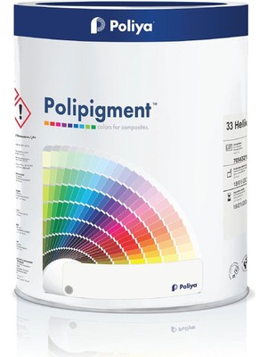 Poliya Polipigment Renk Pastaları 1 Kg 27 Koyu Kahve