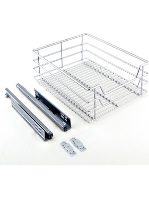 Çağdaş Blum Teleskopik Frenli Tandem Çekmece Sepeti 55 cm