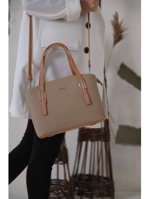 Just Polo Kadın Ayarlanabilir Uzun Askılı El ve Omuz Çantası PBU4030