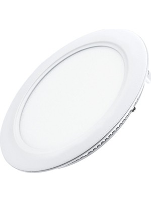 Ack 18W 6500K Beyaz Sıva Altı Yuvarlak LED Panel Armatür