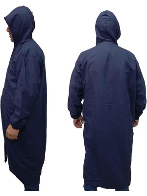 Harman Sera Plastik Pardesü Yağmurluk Su Geçirmez Kaliteli Pardesü Yağmurluk Iş Güvenliği Yağmurluk Balıkçı Yağmurluk Lacivert
